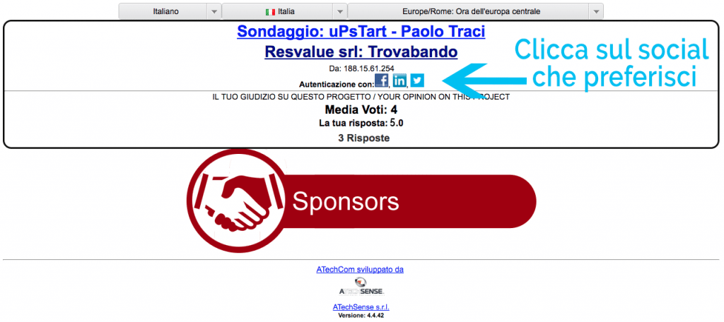 sponsorship Trovabando