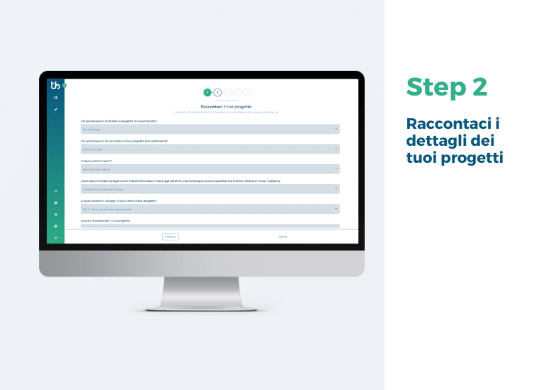 Home - Trovabando- Finanza agevolata-step 2
