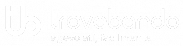 logo bianco trovabando corporate